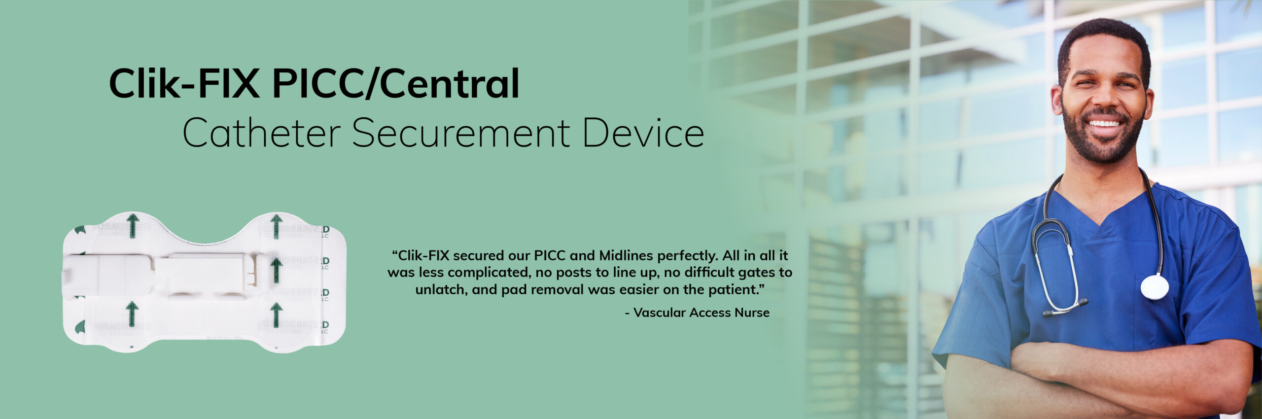 PICC:Central Banner Light Teal